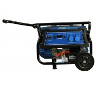 Generador eléctrico Hyundai gasolina 3,2/3,5 KW/KVA partida eléctrica monofásico abierto con ruedas