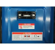 Generador eléctrico Hyundai gasolina 7,5/8,3 KW/KVA partida eléctrica monofásico abierto con ruedas