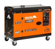 Generador eléctrico insonorizado monofásico diésel GS850D - 6,5kVA - Kolvok