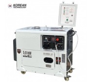 Generador Eléctrico Insonorizado Diésel Partida Eléctrica 5KVA + ATS - Daewoo